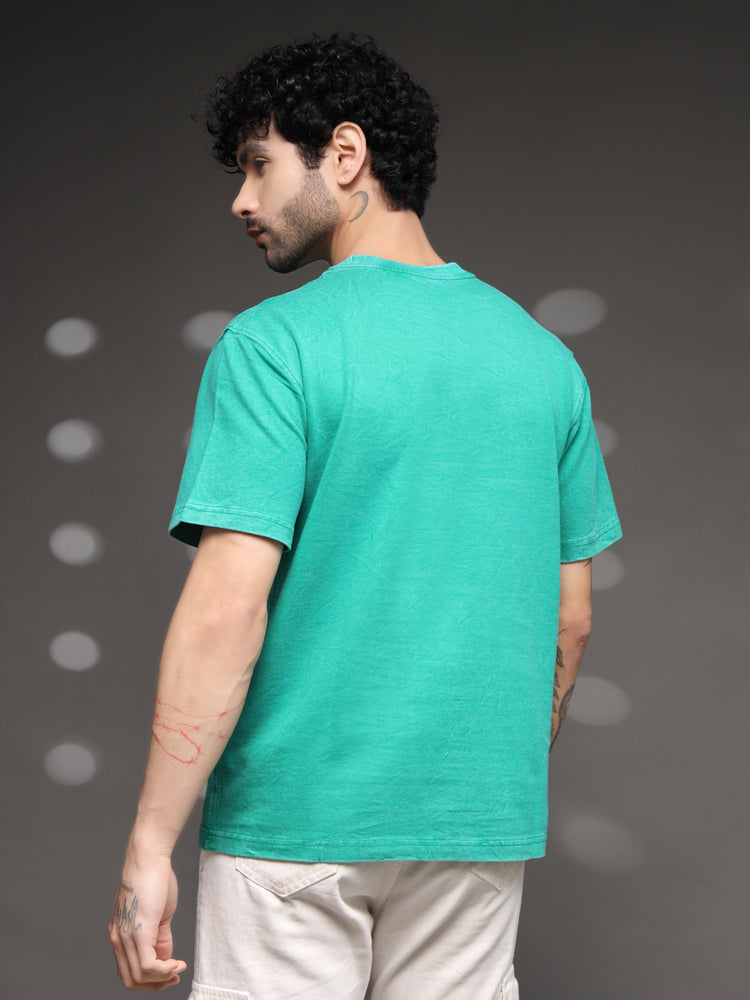 Men's Green Broken Heart Tee