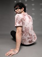 Men's Pink Tie-Dye Validation Tee