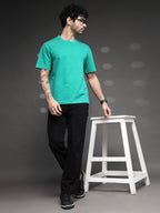 Sea Green Acid Wash T-Shirt