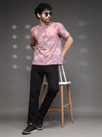 Onion Pink Acid Wash T-Shirt