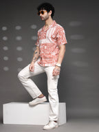 Rusty Floral Resort Cuban Shirt