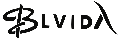 Black 'BLVIDA' logo on a white background